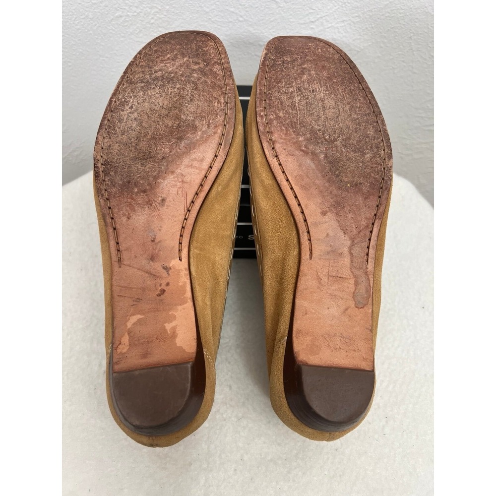 COLE HAAN Tan Suede Loafers Size 8 B - Picture 8 of 8